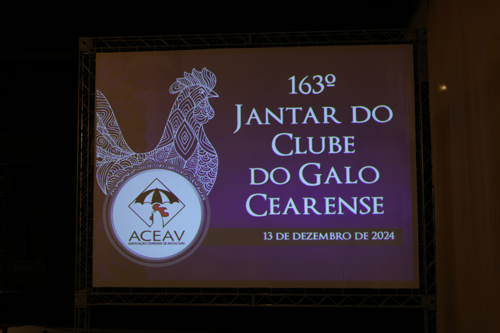 ACEAV promove 163º Jantar do Clube do Galo Cearense, em dezembro
